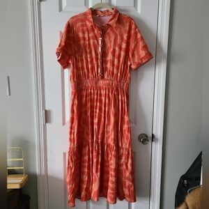 Sheridan French Abstract Print Dress